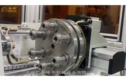 傳動軸連接盤繞線機